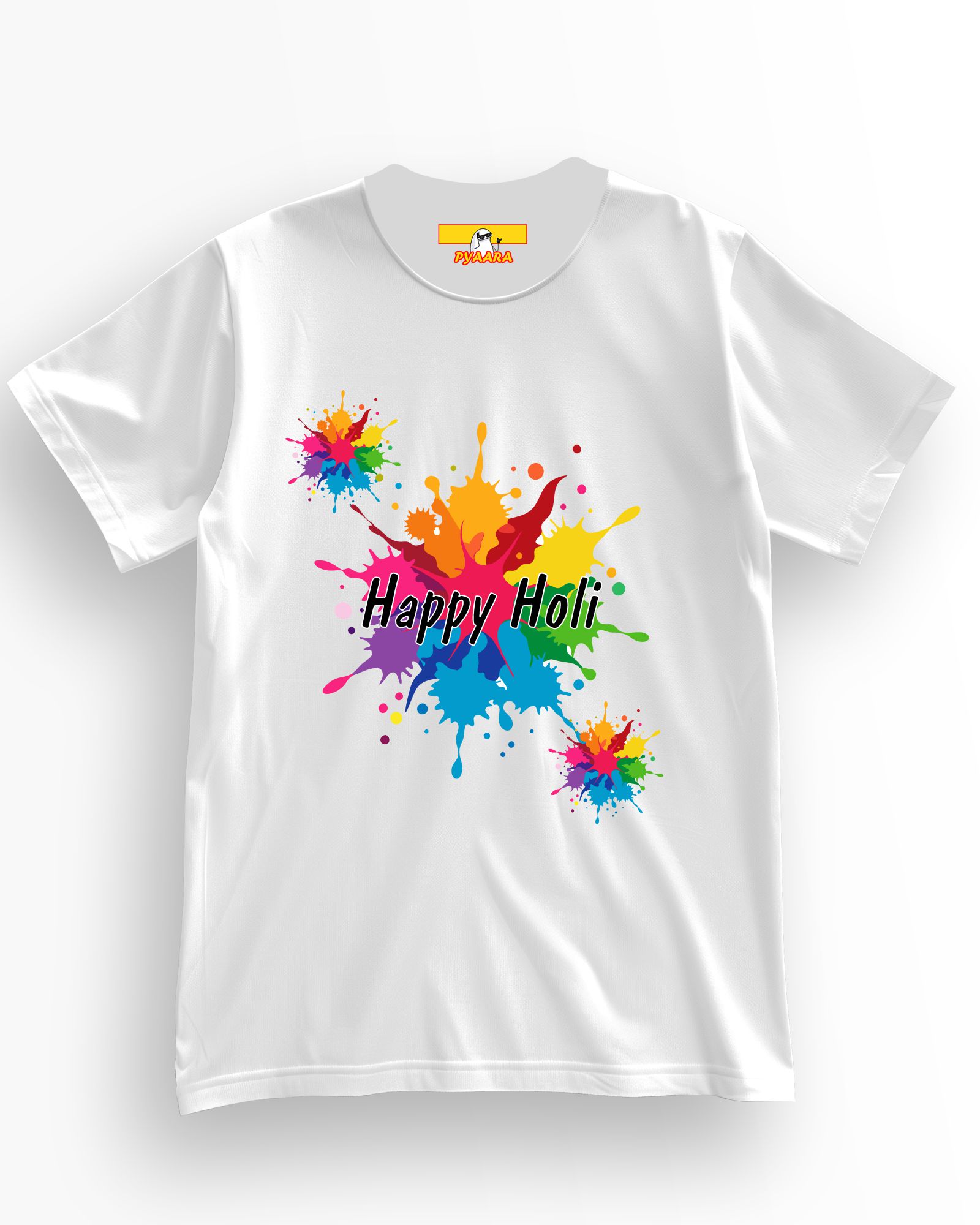 Happy Holi T-Shirt Design 3 (Unisex)